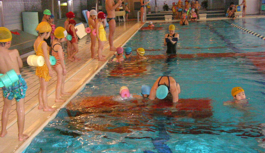 水泳教室の写真